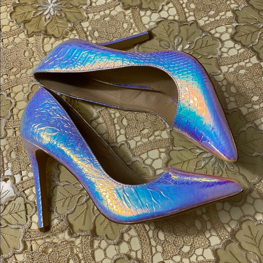 Shiny Womens heels shoes